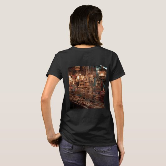 Dames Basic T-Shirt (Achterkant volledig)
