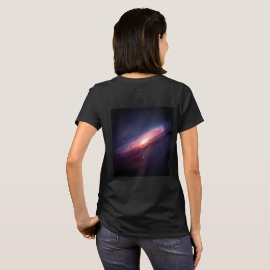 Dames Basic T-Shirt (Achterkant volledig)