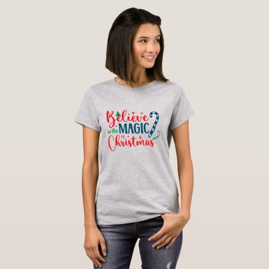 DAMES BASIC T-SHIRT (Voorkant volledig)