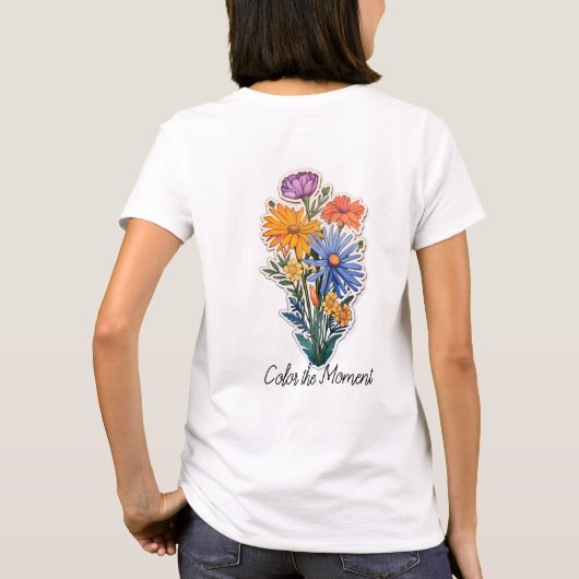 Dames Basic T-Shirt (Achterkant)