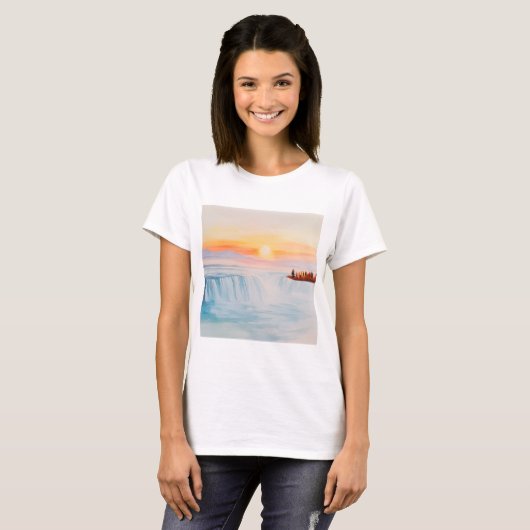 Dames Basic T-Shirt (Voorkant volledig)