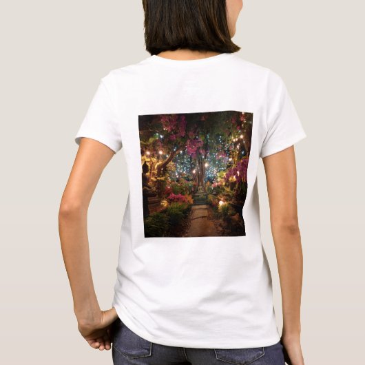 Dames Basic T-Shirt (Achterkant)
