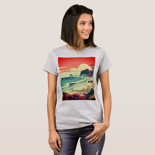 Dames Basic T-Shirt (Voorkant volledig)