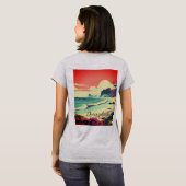 Dames Basic T-Shirt (Achterkant volledig)