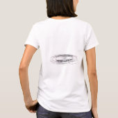 Dames Basic T-Shirt (Achterkant)