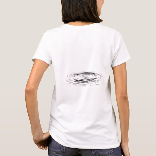 Dames Basic T-Shirt (Achterkant)
