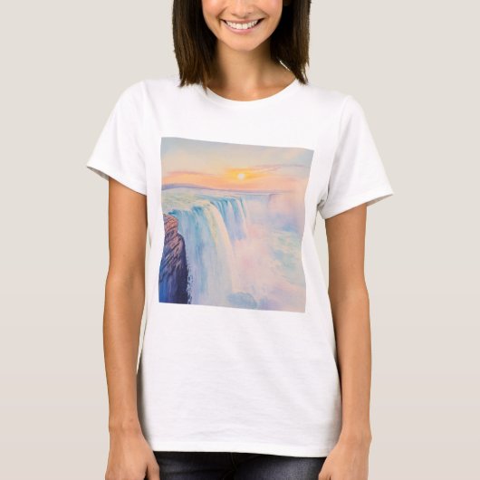Dames Basic T-Shirt (Voorkant)