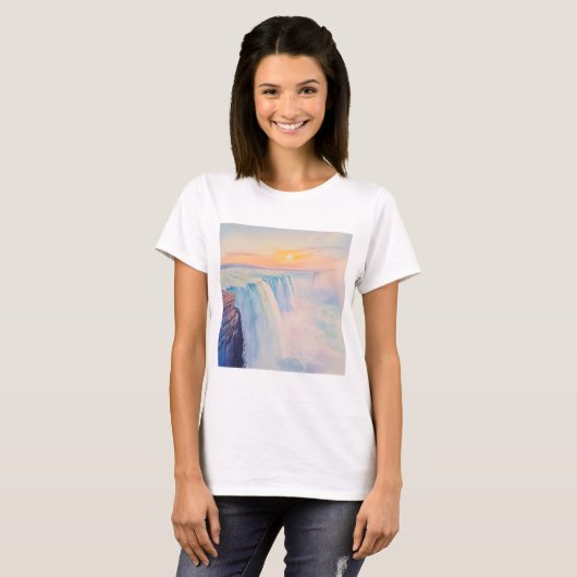 Dames Basic T-Shirt (Voorkant volledig)