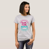 Dames Basic T-Shirt (Voorkant volledig)
