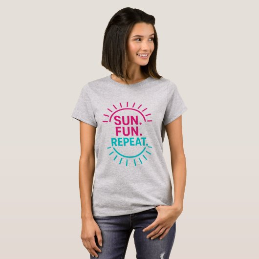 Dames Basic T-Shirt (Voorkant volledig)