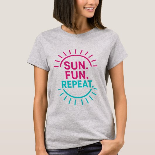 Dames Basic T-Shirt (Voorkant)