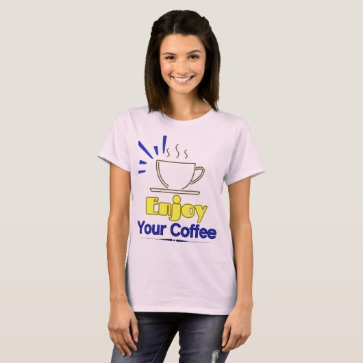 Dames Basic T-Shirt (Voorkant volledig)