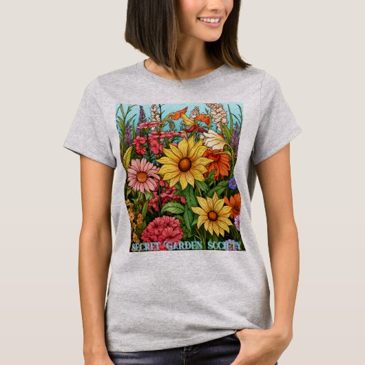 Dames Basic T-Shirt (Voorkant)