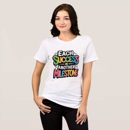 Dames basic T-shirt (Voorkant volledig)