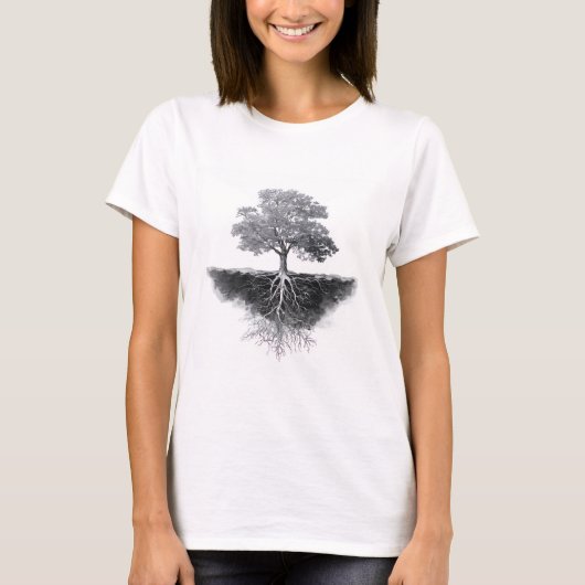 Dames Basic T-Shirt (Voorkant)
