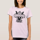 Dames basic T-shirt (Voorkant)