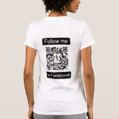 Dames Basic T-shirt (Achterkant)