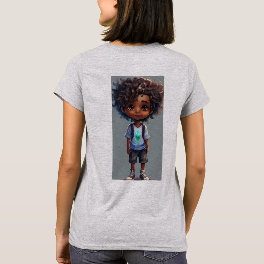 Dames Basic T-Shirt | Comfortabel en stijlvol (Achterkant)