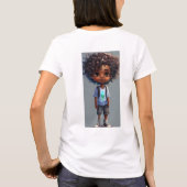 Dames Basic T-Shirt | Comfortabel en stijlvol (Achterkant)