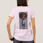 Dames Basic T-Shirt | Comfortabel en stijlvol (Achterkant)