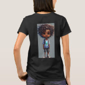 Dames Basic T-Shirt | Comfortabel en stijlvol (Achterkant)