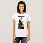 Dames Basic T-Shirt Deze basale t-shirt heeft (Voorkant volledig)