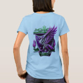 Dames Basic T-Shirt Deze basale t-shirt heeft (Achterkant)