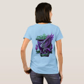 Dames Basic T-Shirt Deze basale t-shirt heeft (Achterkant volledig)