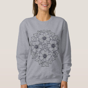 Dames Basic T-shirt met capuchon
