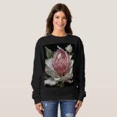 Dames Basic T-shirt met capuchon (Voorkant volledig)
