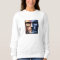 Dames Basic T-shirt met capuchon