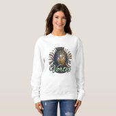 Dames Basic T-shirt met capuchon (Voorkant volledig)