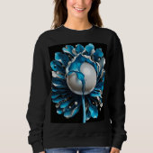 Dames Basic T-shirt met capuchon (Voorkant)