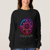 Dames Basic T-shirt met capuchon (Voorkant)