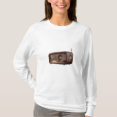 Dames Basic T-shirt met Lange Mouwen (Voorkant)