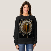 Dames Basic T-shirt met lange mouwen (Voorkant volledig)