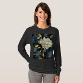 Dames Basic T-shirt met lange mouwen  (Voorkant volledig)