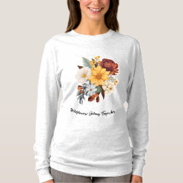 Dames Basic T-shirt met Lange Mouwen
