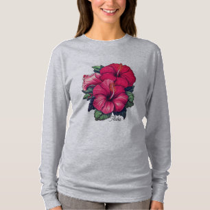 Dames Basic T-shirt met Lange Mouwen