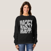 Dames Basic T-shirt met lange mouwen (Voorkant volledig)
