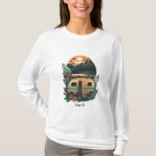 Dames Basic T-shirt met Lange Mouwen