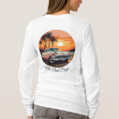 Dames Basic T-shirt met Lange Mouwen (Achterkant)