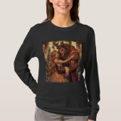 Dames Basic T-shirt met Lange Mouwen (Voorkant)