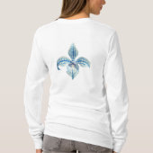 Dames Basic T-shirt met lange mouwen (Achterkant)