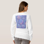 Dames Basic T-shirt met Lange Mouwen (Achterkant volledig)
