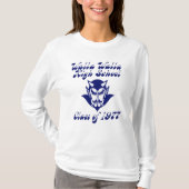 Dames Basic T-shirt met lange mouwen (Voorkant)