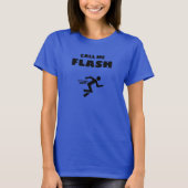 Dames Basic T-Shirt | Noem Me Flash (Voorkant)