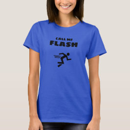 Dames Basic T-Shirt | Noem Me Flash