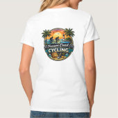 Dames Basic V-Neck T-Shirt (Achterkant)