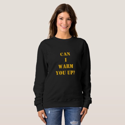 Dames basics sweatshirt (Voorkant volledig)